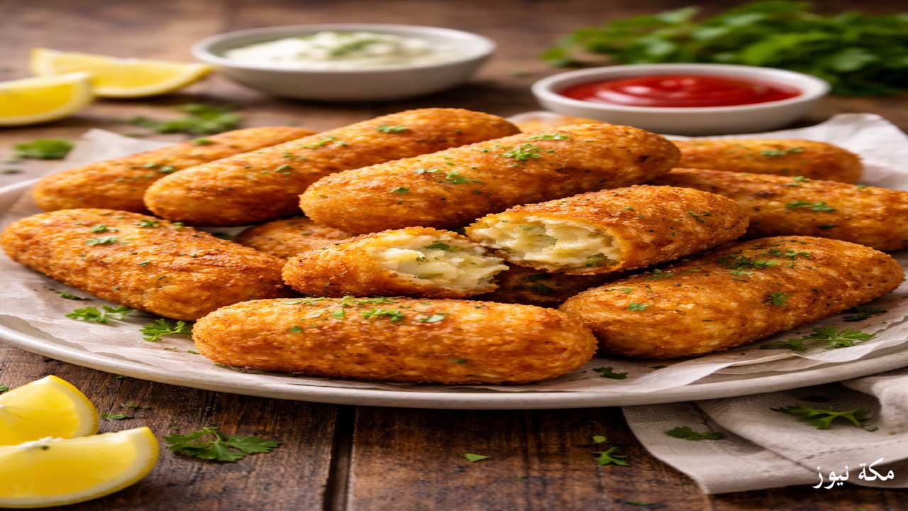 كفتة البطاطس المقلية والشهية لأولادك في المدرسة بطريقة سهلة وصحية وبأقل تكلفة