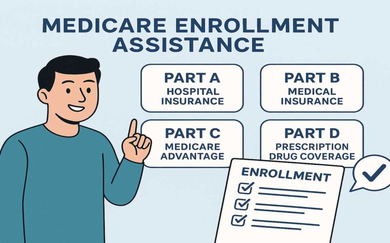 خدمة المساعدة في التسجيل في خطط الرعاية الطبية Medicare