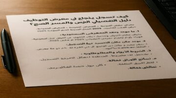 طريقة التسجيل في معرض التوظيف بالسعودية.. فرص عمل واعدة وخطوات سهلة للتقديم