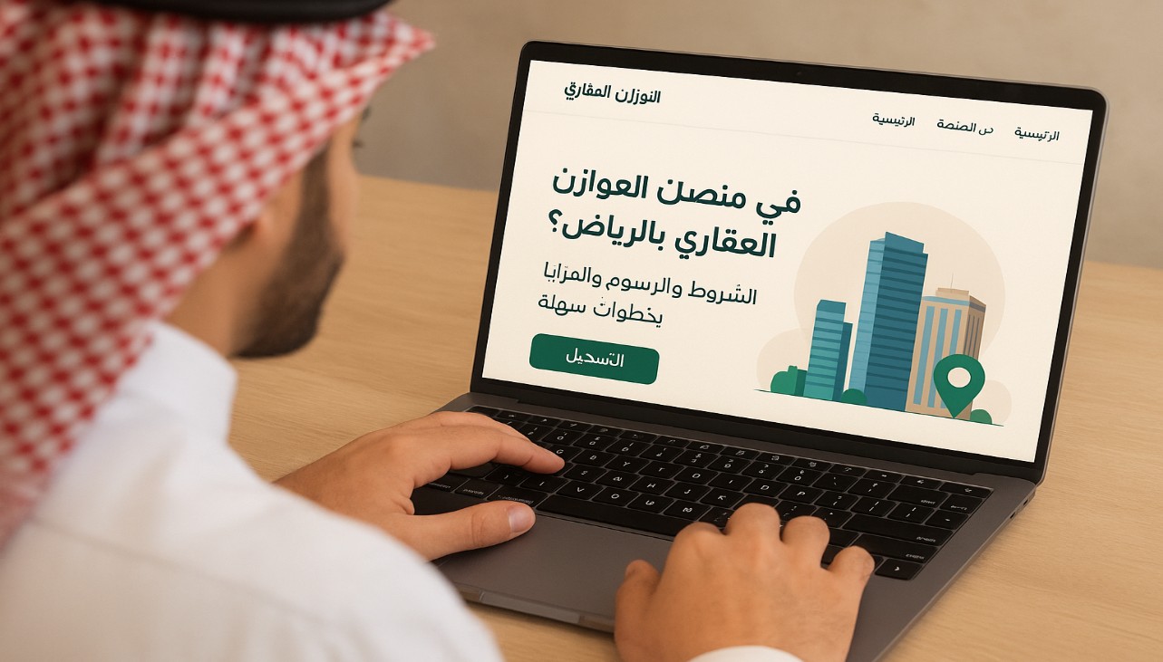 كيف تسجّل في منصة التوازن العقاري بالرياض؟ الشروط والرسوم والمزايا بخطوات سهلة