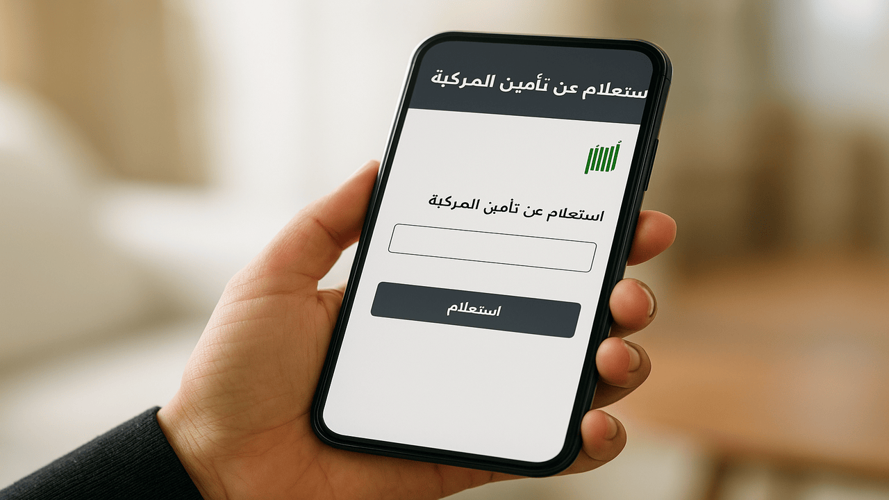 الاستعلام عن تأمين السيارة بالرقم التسلسلي | أبشر