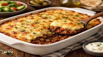 طريقة عمل صينية بطاطس باللحمة المفرومة بطعم ولا أروع