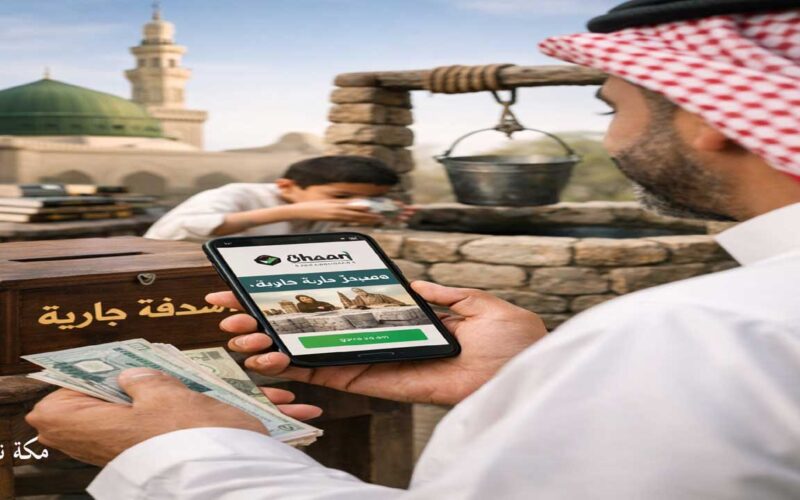 كيف تسوي صدقة جارية للميت عبر منصة إحسان في السعودية
