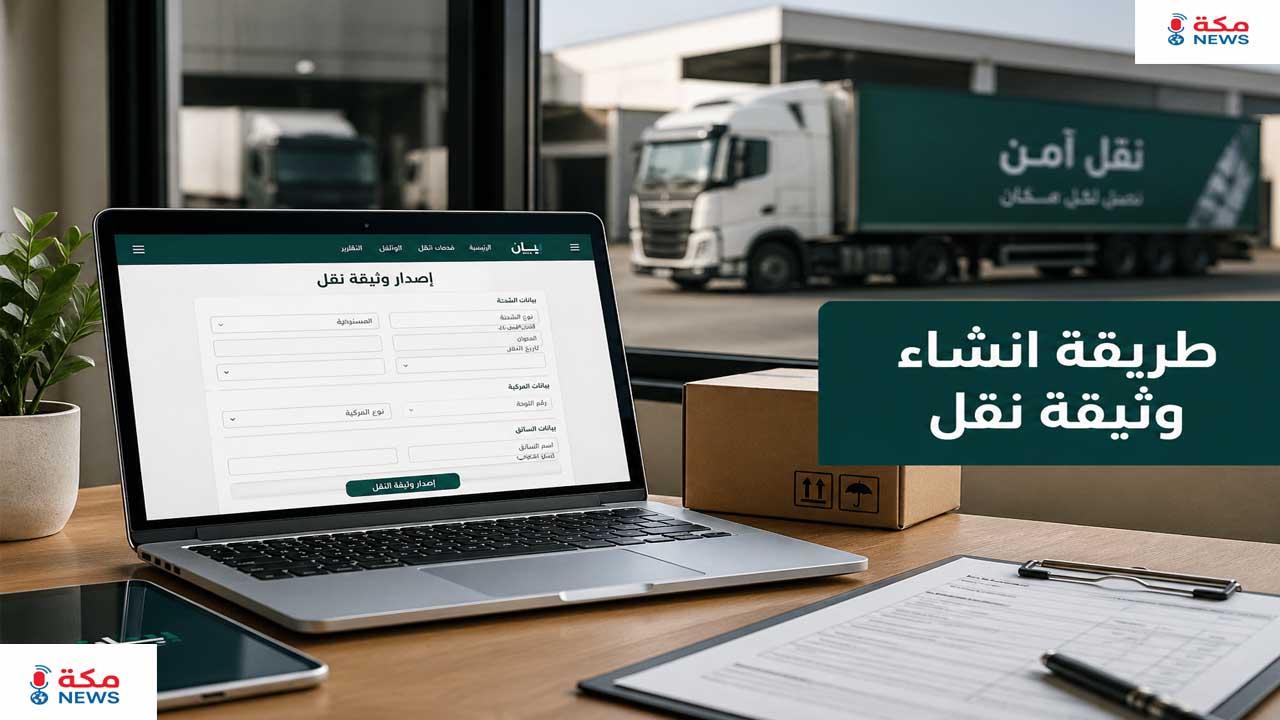 إنشاء وثيقة نقل إلكترونية في السعودية بمنصة بيان