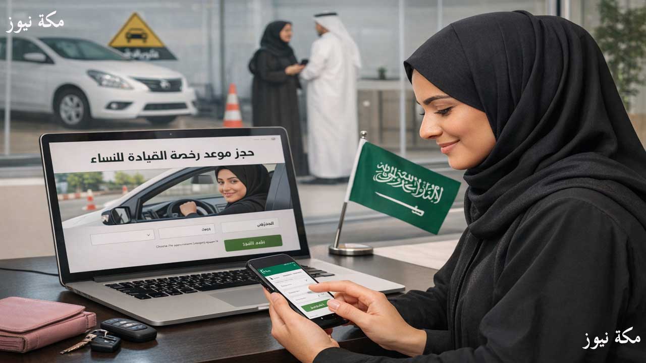 حجز موعد رخصة القيادة للنساء بأبشر.. من المقعد الخلفي لعجلة القيادة