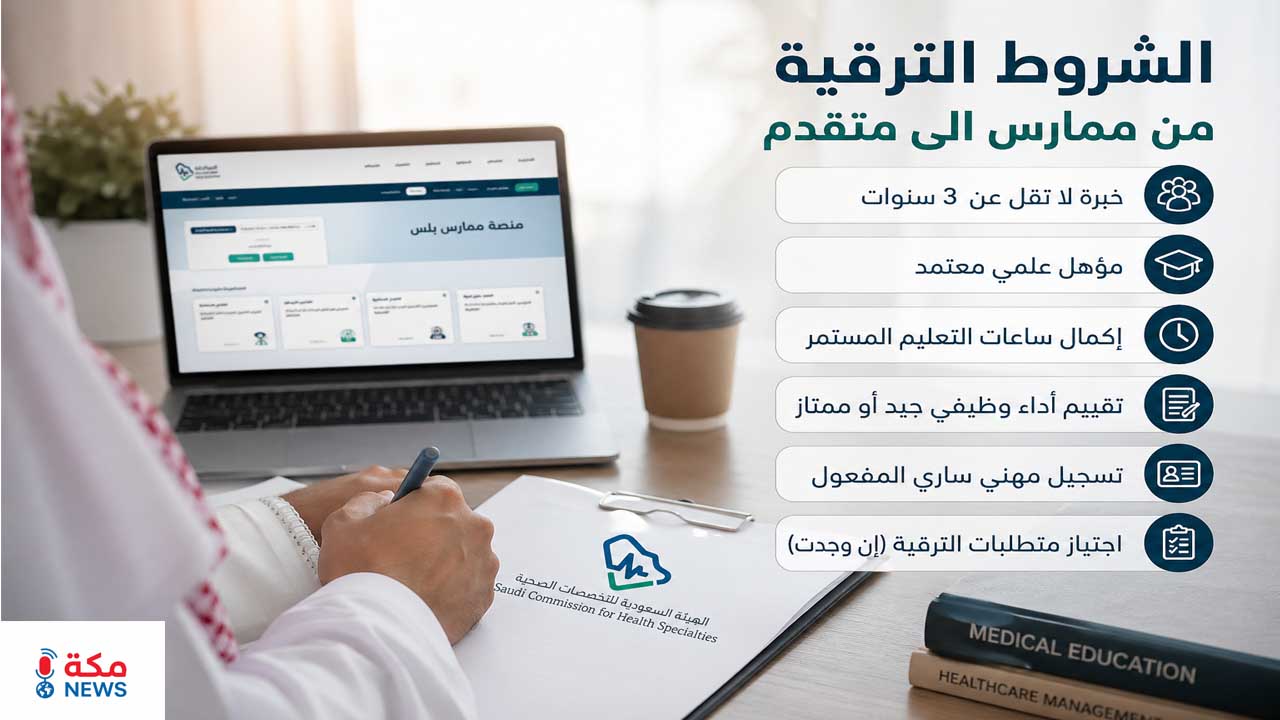 شروط الترقية من ممارس الى متقدم | دليلك الشامل للترقية في السعودية