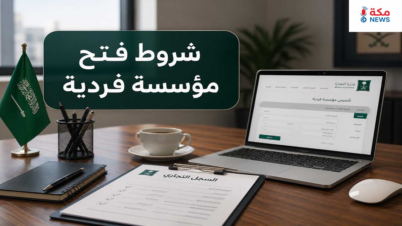 شروط فتح مؤسسة فردية في السعودية وخطوات التقديم بالتفصيل