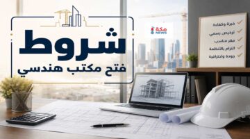 شروط فتح مكتب هندسي في السعودية | دليل استخراج الترخيص وتحقيق النجاح