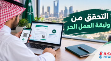 كيفية التحقق من وثيقة العمل الحر في السعودية | الشروط والخطوات