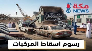 رسوم اسقاط المركبات السعودية | الشروط والخطوات عبر أبشر