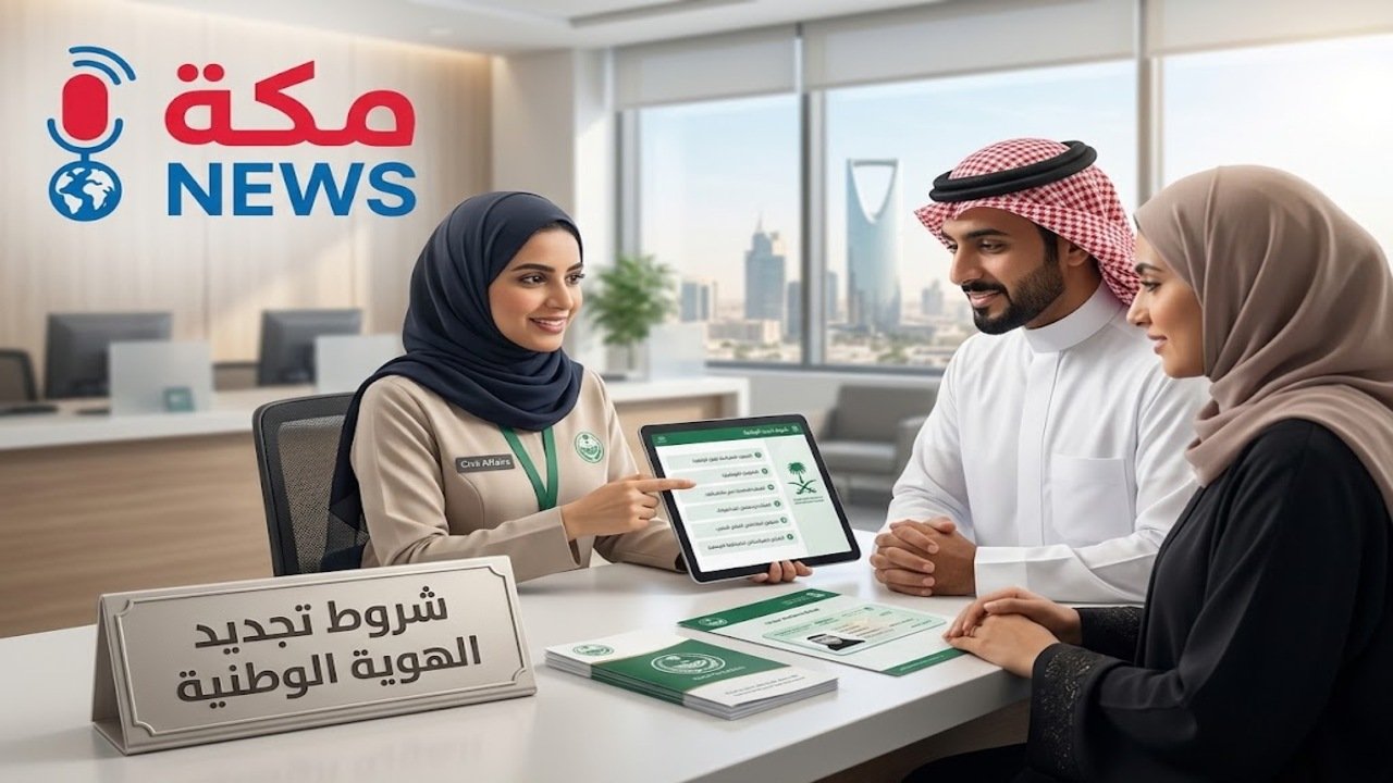 شروط تجديد الهوية الوطنية في السعودية | الخطوات والغرامة عبر أبشر