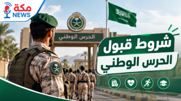 شروط قبول الحرس الوطني في السعودية | المؤهلات وطريقة التقديم الإلكتروني
