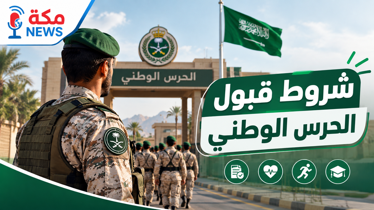 شروط قبول الحرس الوطني في السعودية | المؤهلات وطريقة التقديم الإلكتروني